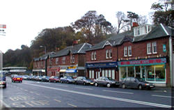 Shops near the station