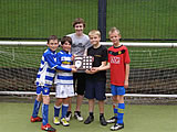 Successful 71st Ayrshire Scout Group five a side team