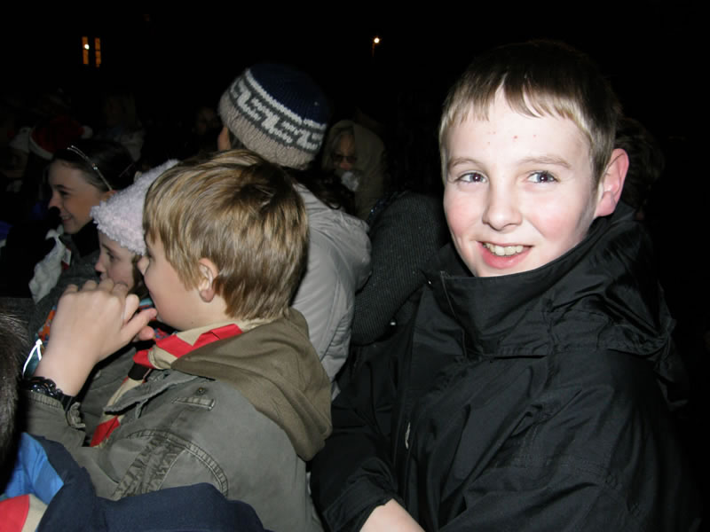 Christmas Lights Switch On 2008