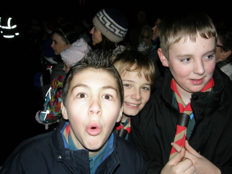 Christmas Lights Switch On 2008