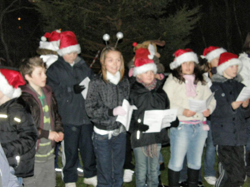 Christmas Lights Switch On 2008