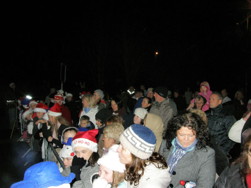 Christmas Lights Switch On 2008