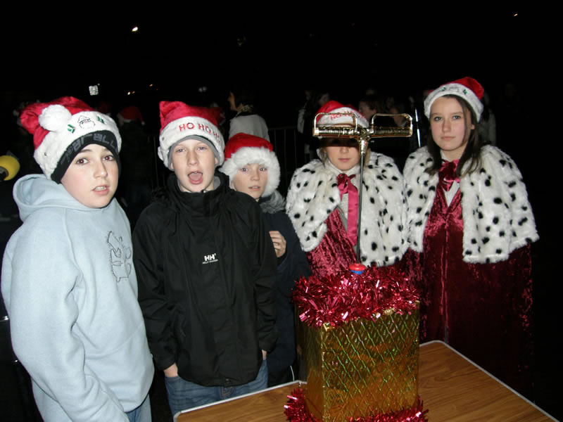 Christmas Lights Switch On 2008