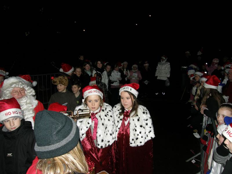 Christmas Lights Switch On 2008
