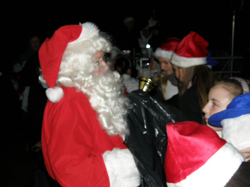 Christmas Lights Switch On 2008