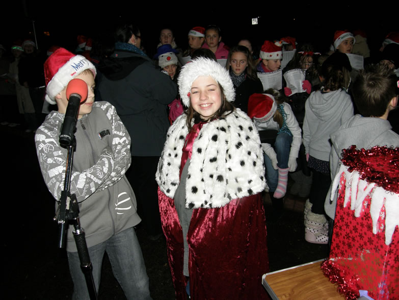 Christmas Lights Switch On 2009