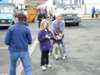 Face painted kids