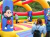 The bouncy castle