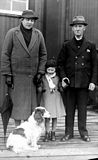 Wemyss Bay Piermaster with family