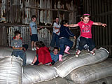 71st Ayrshire Scout Group children playing