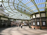Inside Wemyss Bay Pier and Station