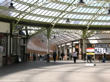 Inside Wemyss Bay Pier and Station