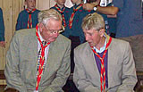 Robert and Sammy share some memories