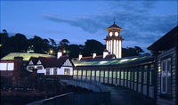 The Train Station at night