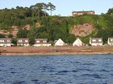 Undercliff Road viewed from the River Clyde