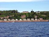 Undercliff Road viewed from the River Clyde