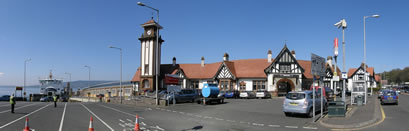 Wemyss Bay Pier and Station panorama