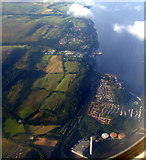 NS1971 : Wemyss Bay, Skelmorlie and Inverkip power station from the air by Thomas Nugent
